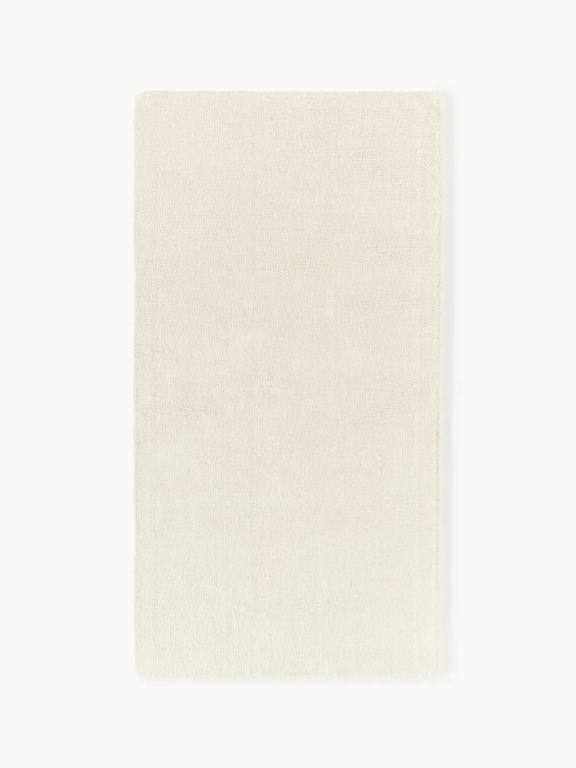 Rectangular|Alfombras Rectangulares>Westwing Collection Alfombra de algodón artesanal Lora Blanco Off White