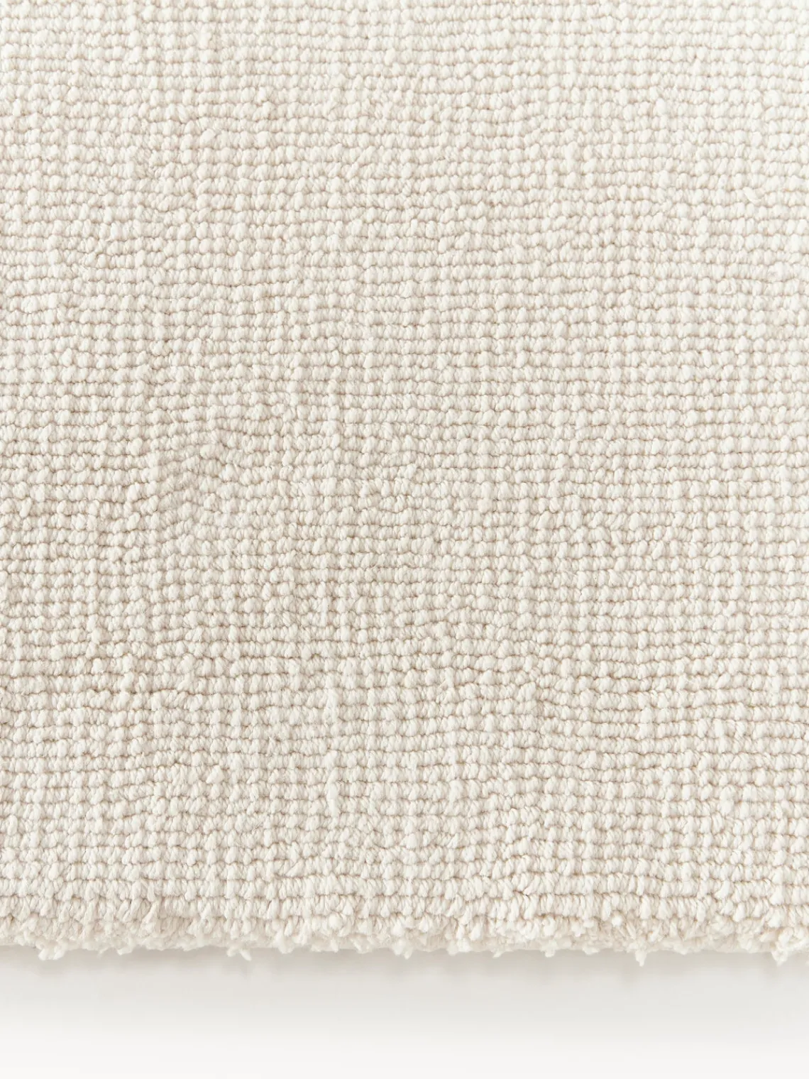 Rectangular|Alfombras Rectangulares>Westwing Collection Alfombra de algodón artesanal Lora Blanco Off White