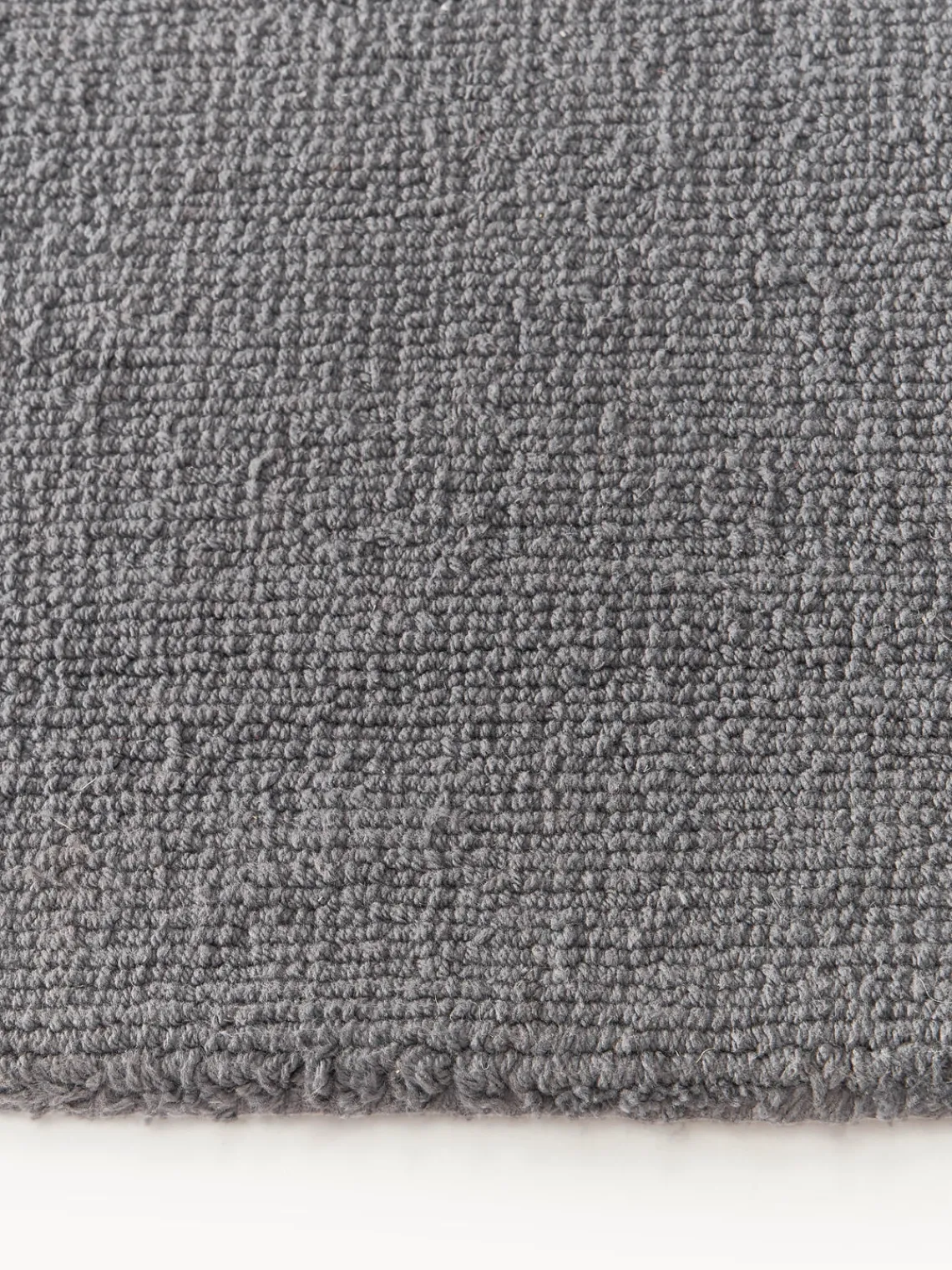 Rectangular|Alfombras Rectangulares>Westwing Collection Alfombra de algodón artesanal Lora Gris oscuro