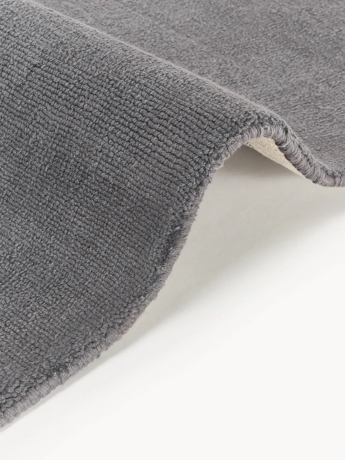 Rectangular|Alfombras Rectangulares>Westwing Collection Alfombra de algodón artesanal Lora Gris oscuro