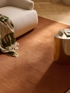 New Alfombra de algodón artesanal Lora Rectangular|Alfombras Rectangulares