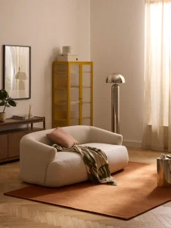 New Alfombra de algodón artesanal Lora Rectangular|Alfombras Rectangulares