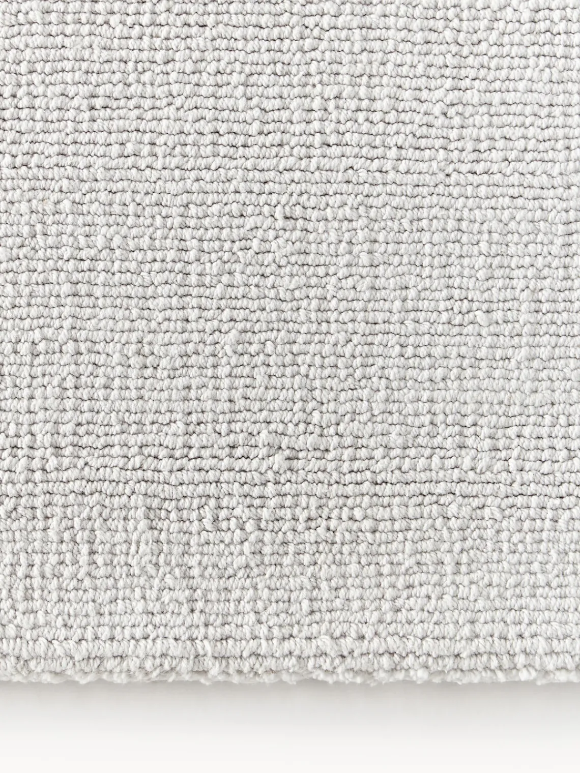 Rectangular|Alfombras Rectangulares>Westwing Collection Alfombra de algodón artesanal Lora Gris claro