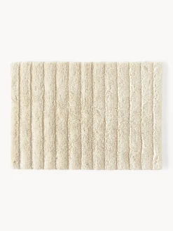 Alfombras De Baño|Mantas>Westwing Collection Alfombra de baño mullida Bailey Blanco Off White