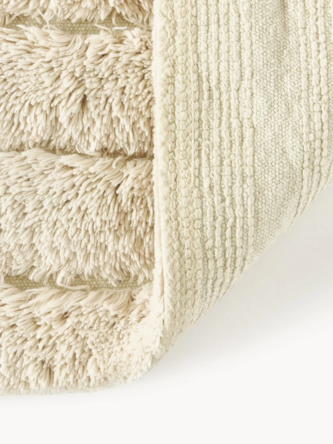 Alfombras De Baño|Mantas>Westwing Collection Alfombra de baño mullida Bailey Blanco Off White