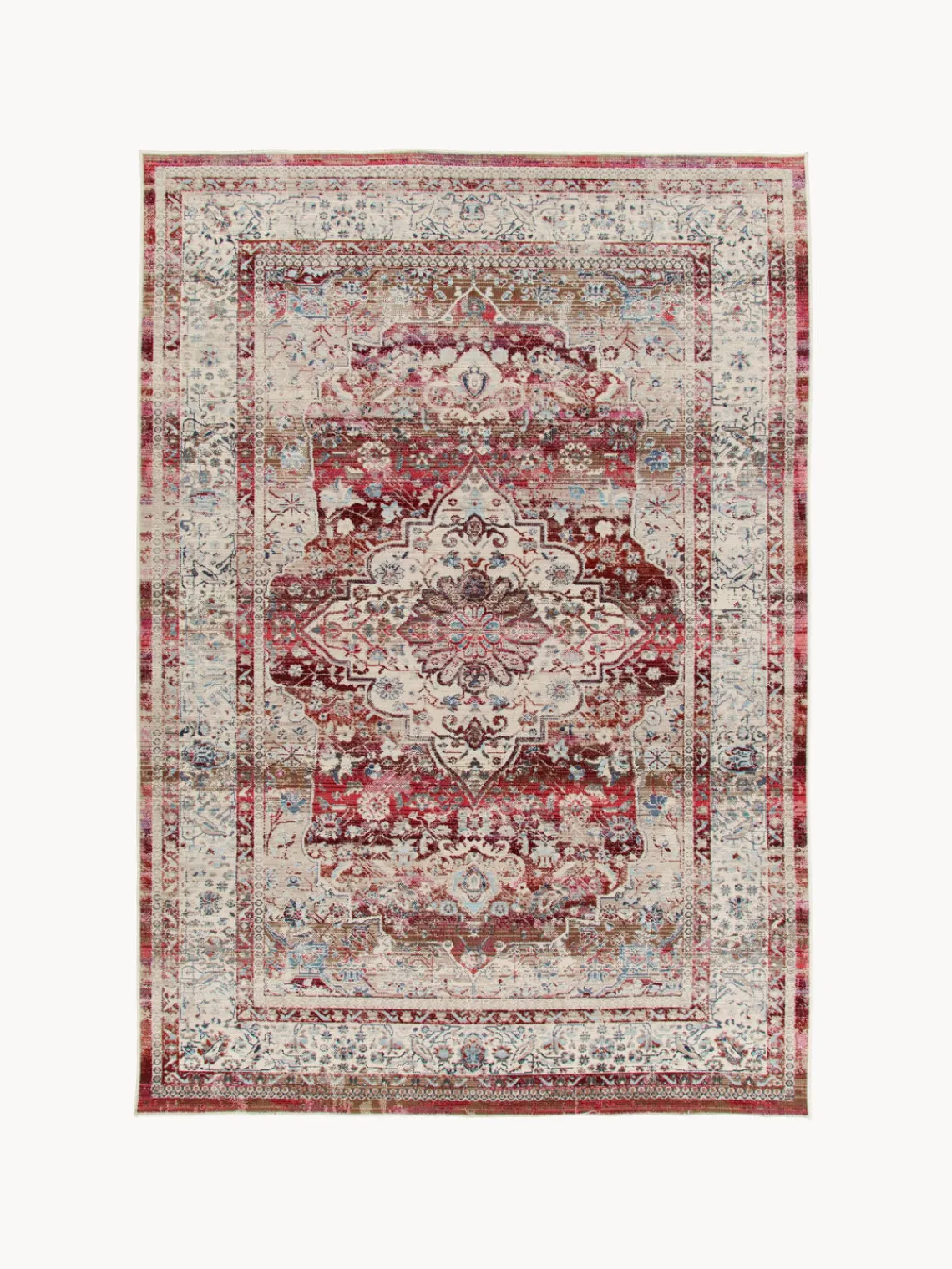 Outlet Alfombra de estilo vintage Kashan Rectangular|Alfombras Rectangulares