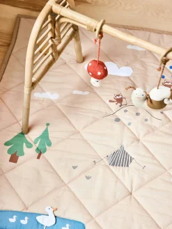 Mantas Y Alfombras De Juego|Decoración Infantil>Oyoy Living Design Alfombra de juegos de algodón Forest