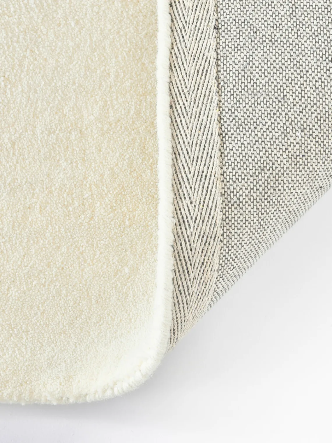 Rectangular|Alfombras Rectangulares>Westwing Collection Alfombra de lana artesanal Zayne Blanco Off White