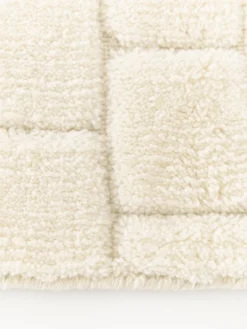 Hot Alfombra de lana artesanal texturizada Adley Rectangular|Alfombras Rectangulares