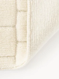 Hot Alfombra de lana artesanal texturizada Adley Rectangular|Alfombras Rectangulares