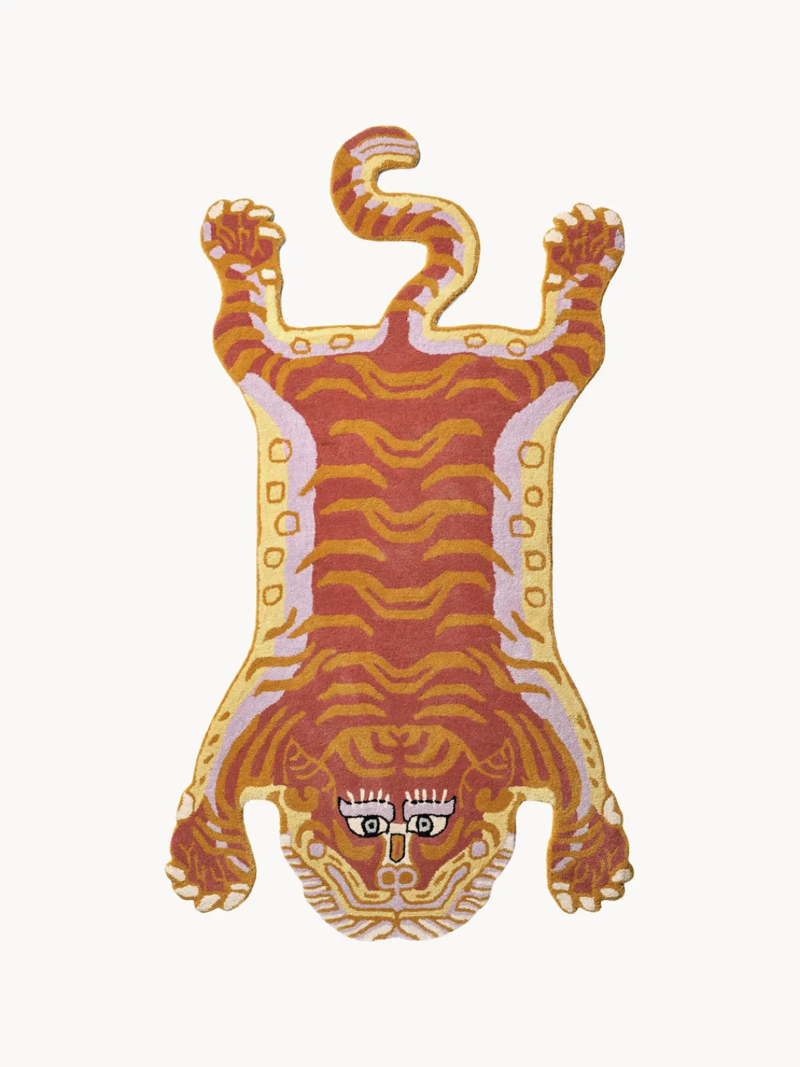 Best Alfombra de lana artesanal Tigress Alfombras Rectangulares|Alfombras