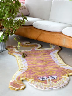 Best Alfombra de lana artesanal Tigress Alfombras Rectangulares|Alfombras