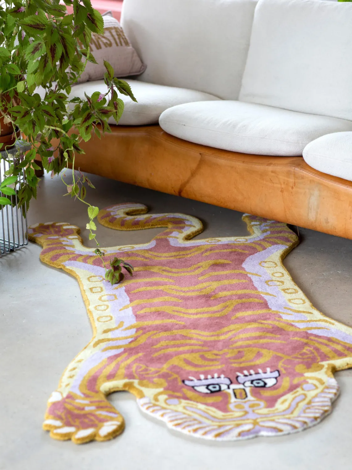 Best Alfombra de lana artesanal Tigress Alfombras Rectangulares|Alfombras