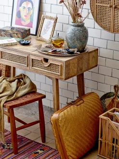 Alfombras Rectangulares|Alfombras>Bloomingville Alfombra de lana con borlas Yolanda