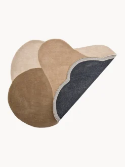 Alfombra de lana con forma orgánica Denton Alfombras Rectangulares|Alfombras