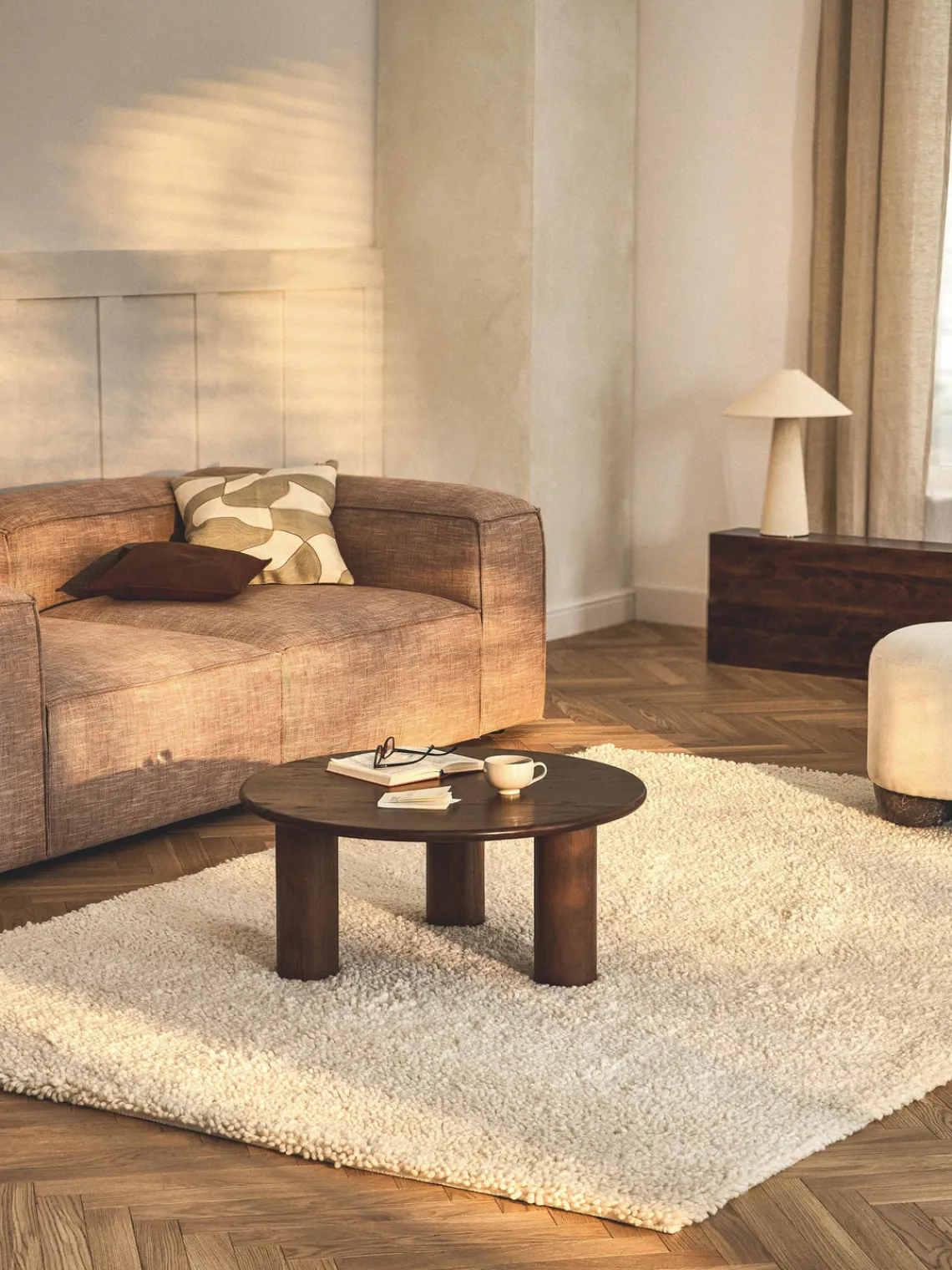 Rectangular|Alfombras Rectangulares>Westwing Collection Alfombra de lana de pelo largo Kasper