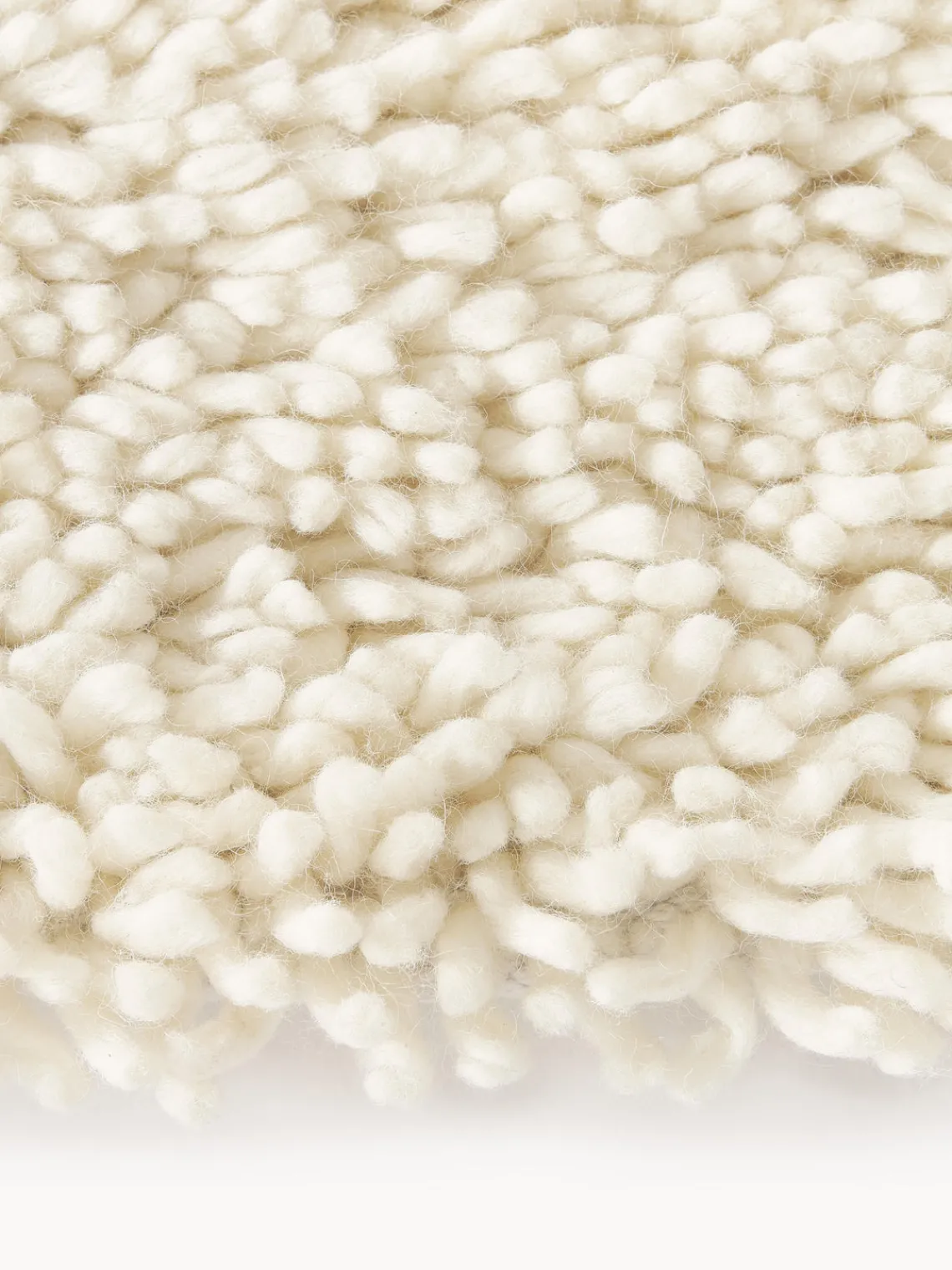 Rectangular|Alfombras Rectangulares>Westwing Collection Alfombra de lana de pelo largo Kasper