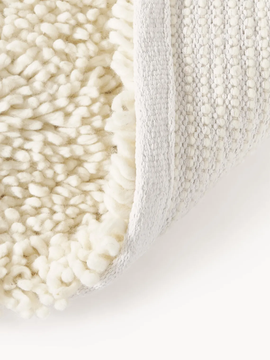 Rectangular|Alfombras Rectangulares>Westwing Collection Alfombra de lana de pelo largo Kasper