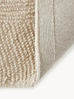 New Alfombra de lana redonda artesanal de pelo corto Eleni Redonda|Alfombras Rectangulares