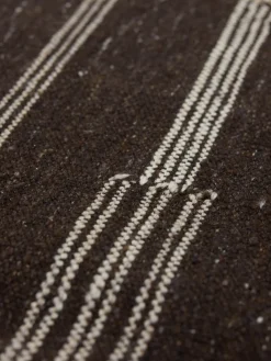 Clearance Alfombra de lana Striped Rectangular|Alfombras Rectangulares