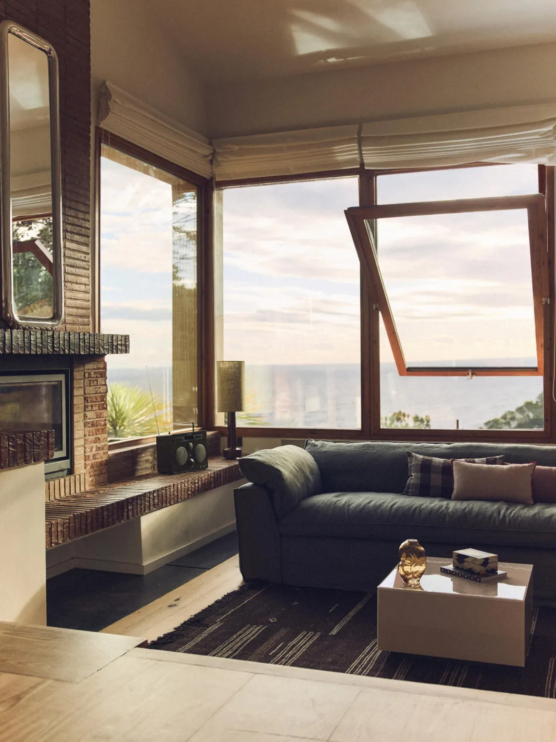 Clearance Alfombra de lana Striped Rectangular|Alfombras Rectangulares