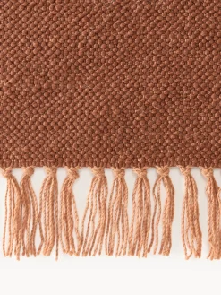 Alfombras De Exterior|Alfombras De Exterior>Westwing Collection Alfombra de pasillo para interior y exterior tejida a mano Marcus Terracota, marrón claro