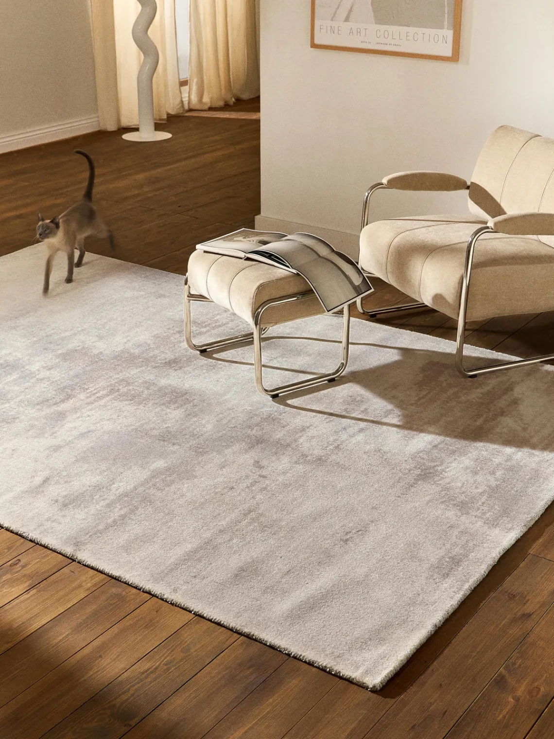 Outlet Alfombra de pelo corto Aviva Rectangular|Alfombras Rectangulares