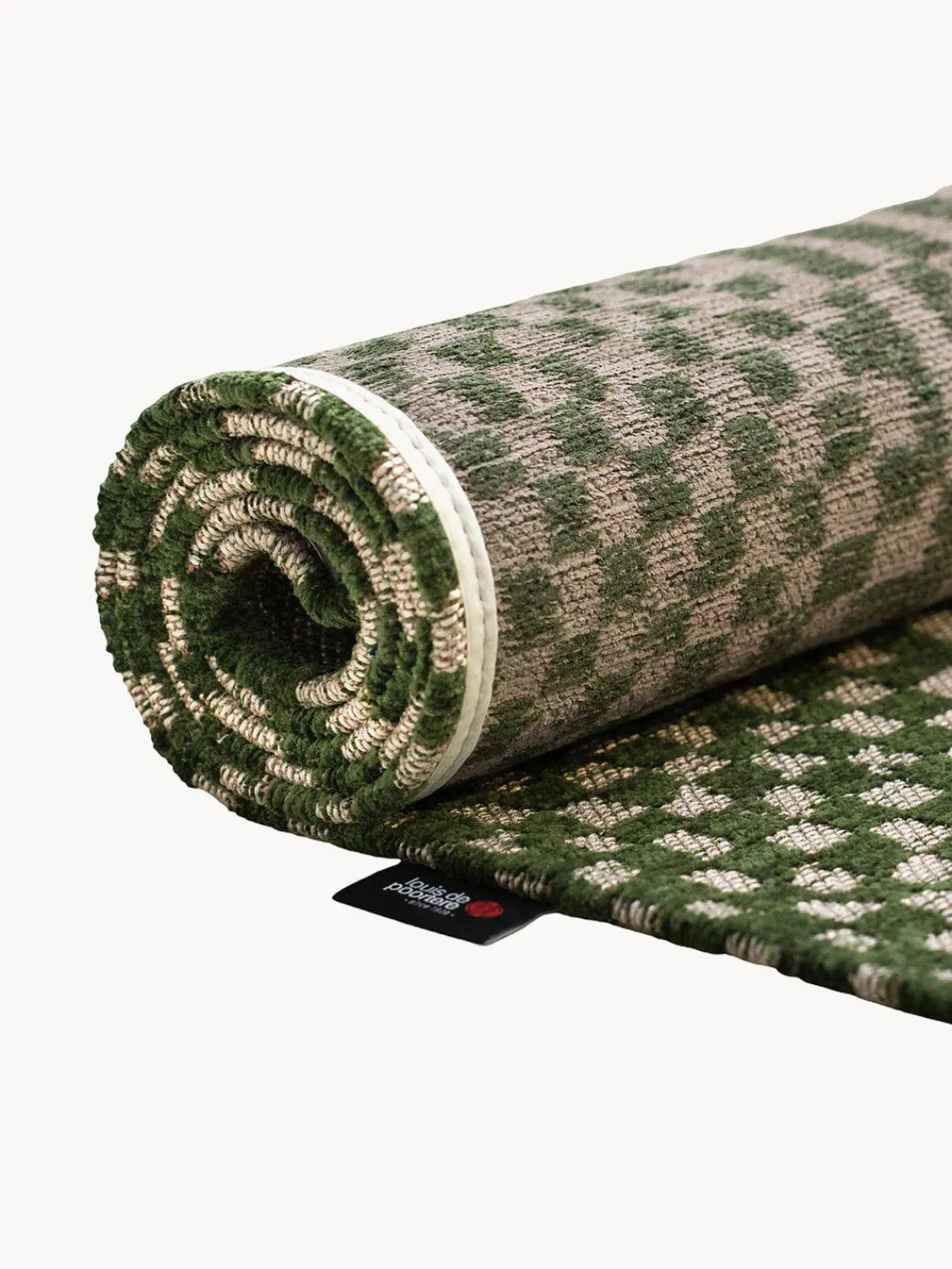 Rectangular|Alfombras Rectangulares>Louis de Poortere Alfombra de pelo corto Berber Verde