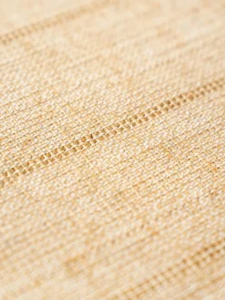 Rectangular|Alfombras Rectangulares>Louis de Poortere Alfombra de pelo corto con flecos diseño Folkform Monochrome Tonos beige