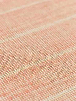 Rectangular|Alfombras Rectangulares>Louis de Poortere Alfombra de pelo corto con flecos diseño Folkform Monochrome Melocotón, beige claro