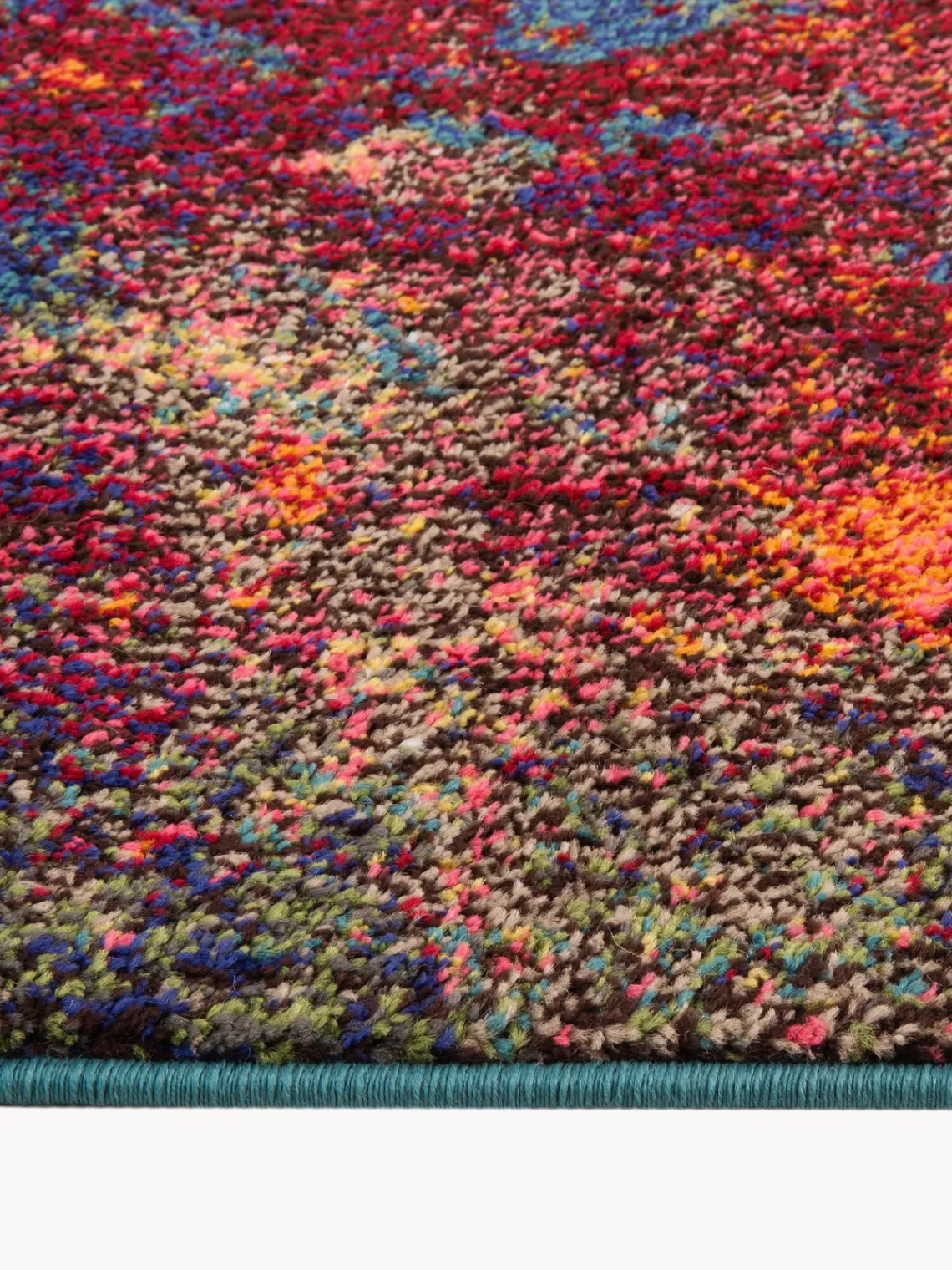 Clearance Alfombra de pelo corto de diseño Celestial Rectangular|Alfombras Rectangulares