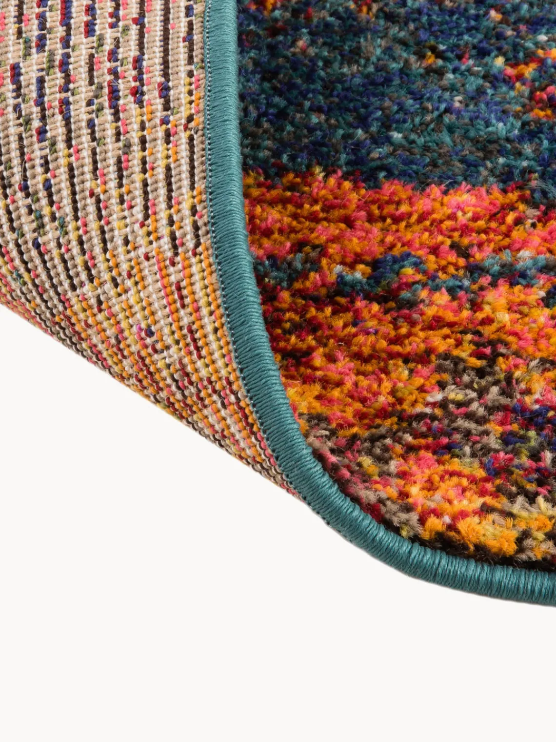 Clearance Alfombra de pelo corto de diseño Celestial Rectangular|Alfombras Rectangulares