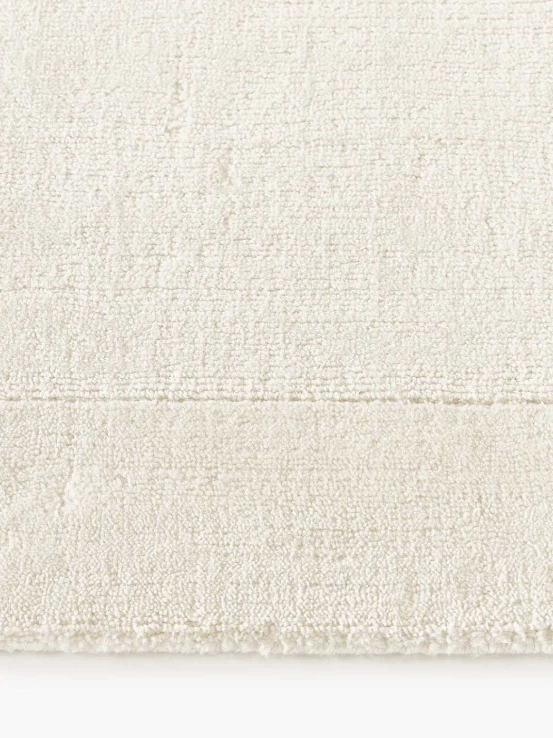 Rectangular|Alfombras Rectangulares>Westwing Collection Alfombra de pelo corto Kari Blanco crema