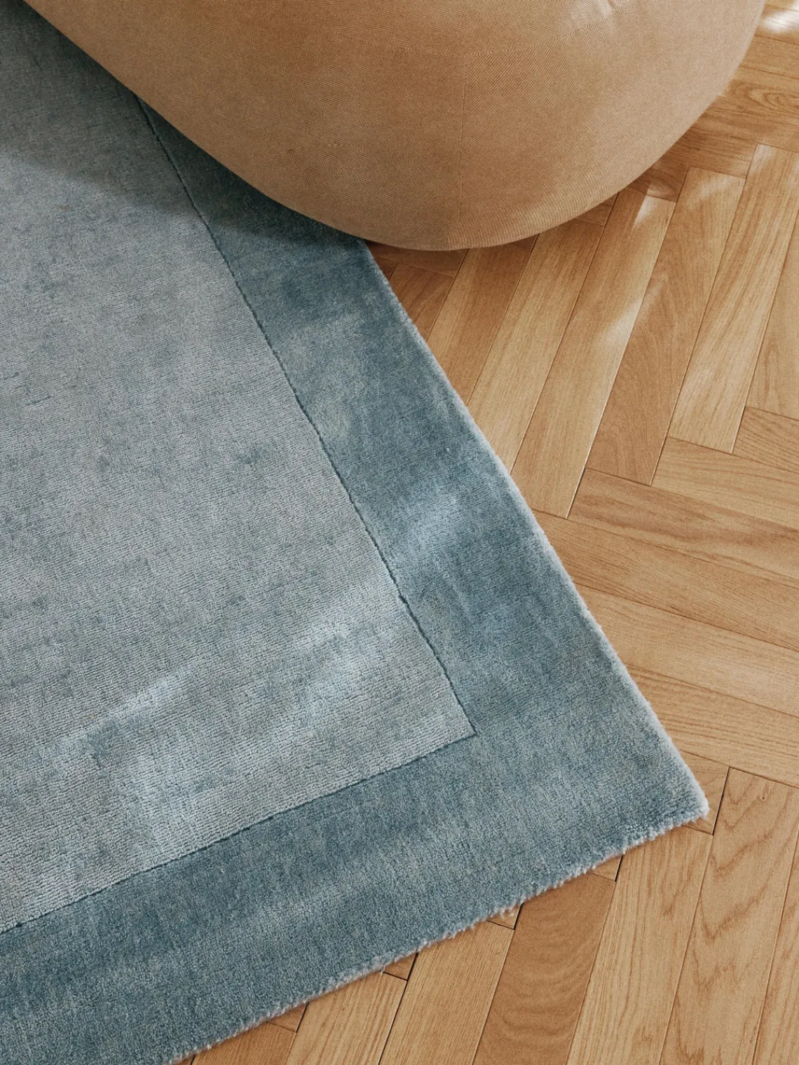 Rectangular|Alfombras Rectangulares>Westwing Collection Alfombra de pelo corto Kari Azul