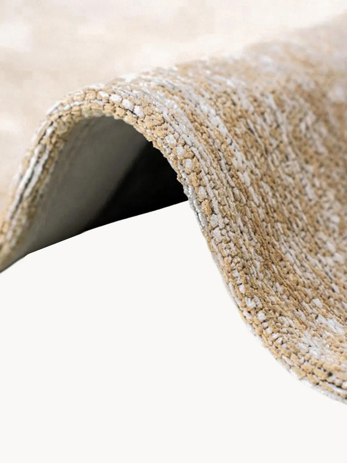 Rectangular|Alfombras Rectangulares>Louis de Poortere Alfombra de pelo corto Ribbon Verde oliva, beige claro