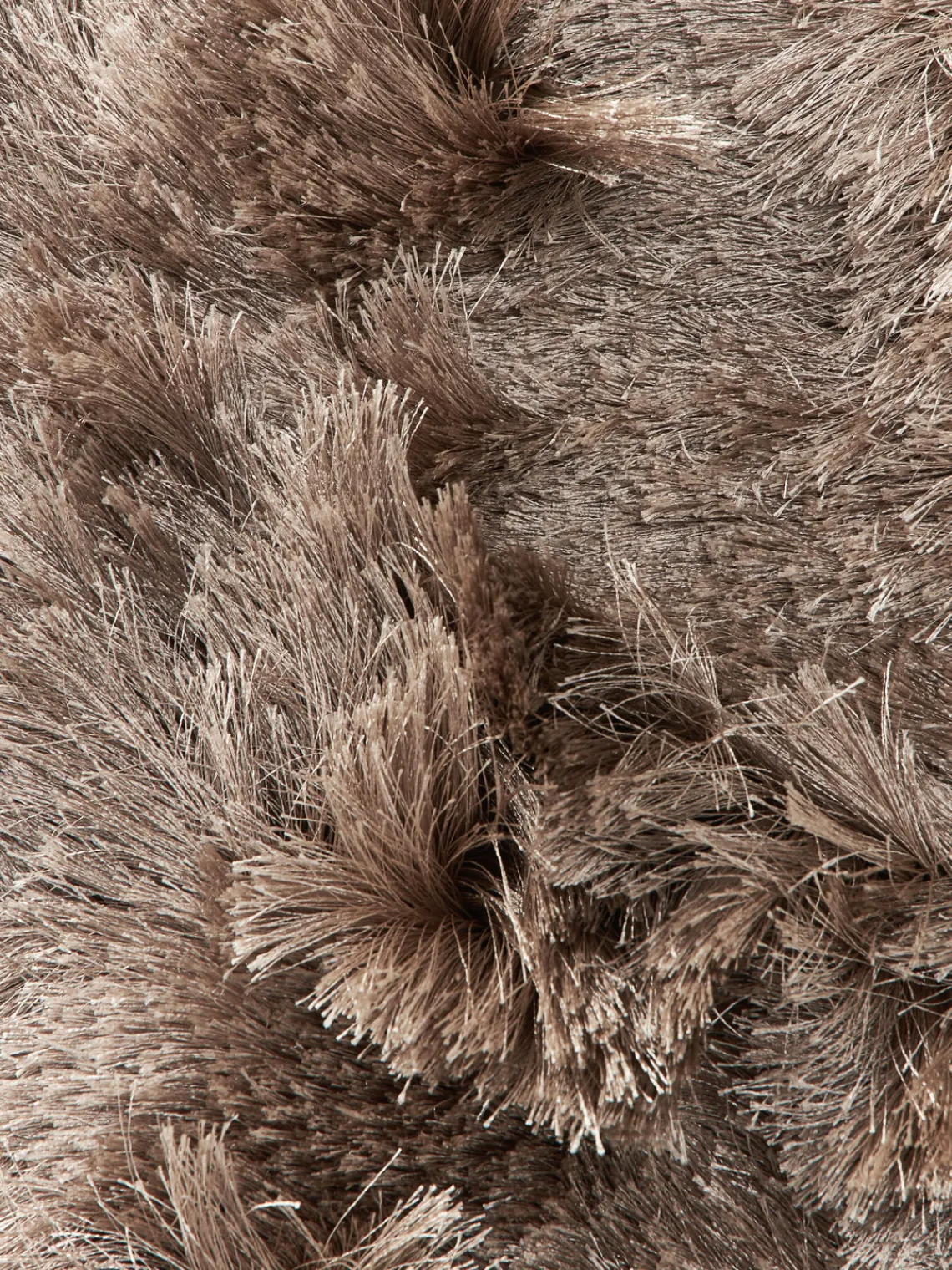 Rectangular|Alfombras Rectangulares>Westwing Collection Alfombra de pelo largo brillante Jimmy Taupe