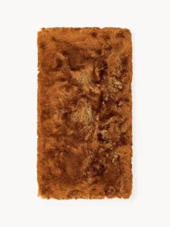 Rectangular|Alfombras Rectangulares>Westwing Collection Alfombra de pelo largo brillante Jimmy Marrón claro