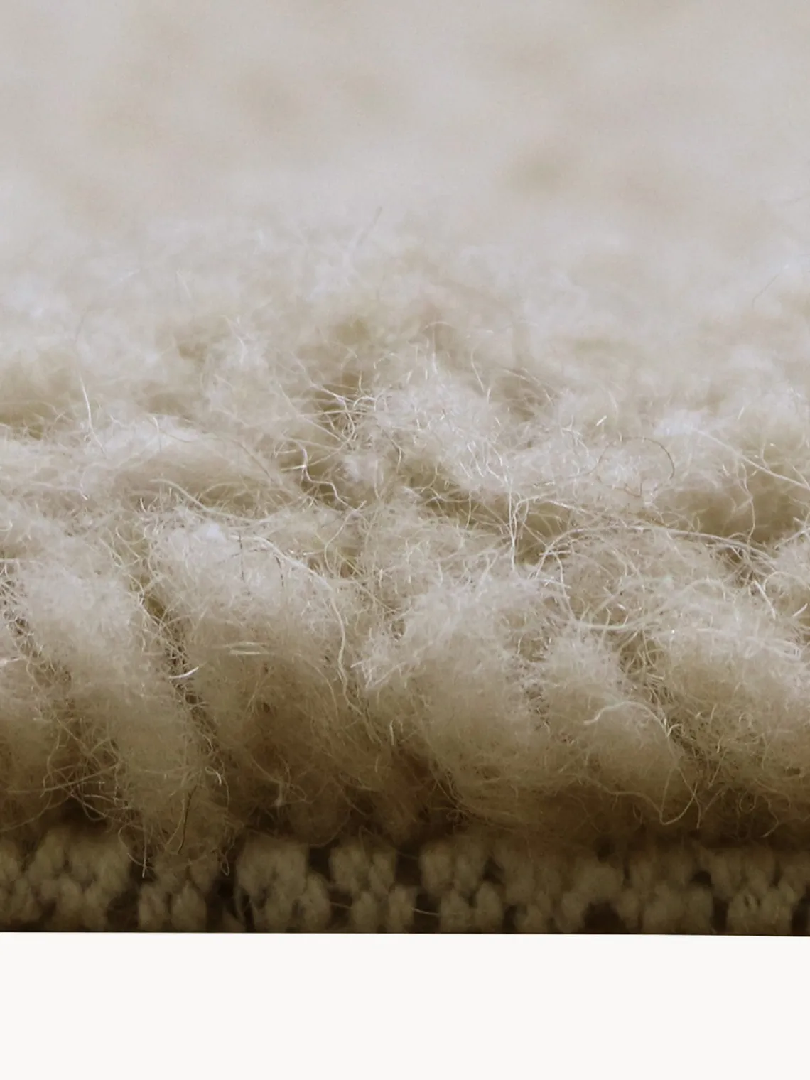 New Alfombra de pelo largo de lana Nomad Rectangular|Alfombras Rectangulares