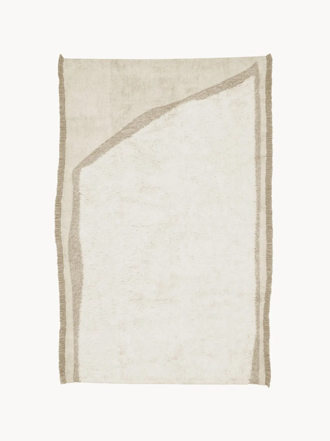 Best Alfombra de pelo largo de lana Nomad Rectangular|Alfombras Rectangulares