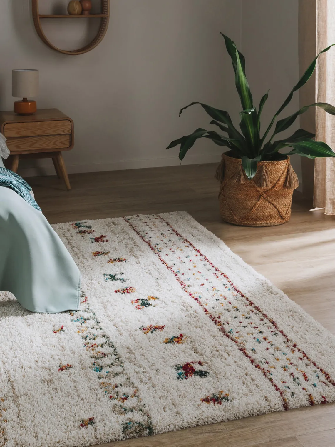 Sale Alfombra de pelo largo Gobi Rectangular|Alfombras Rectangulares