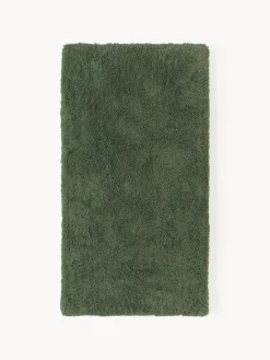 Rectangular|Alfombras Rectangulares>Westwing Collection Alfombra de pelo largo Leighton Verde oscuro