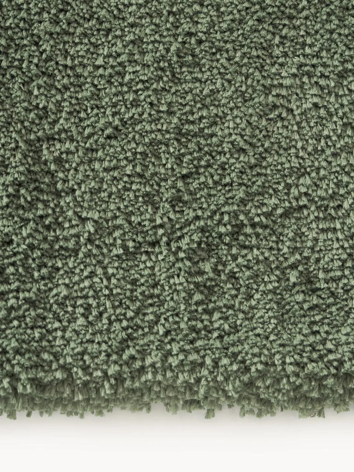 Rectangular|Alfombras Rectangulares>Westwing Collection Alfombra de pelo largo Leighton Verde oscuro