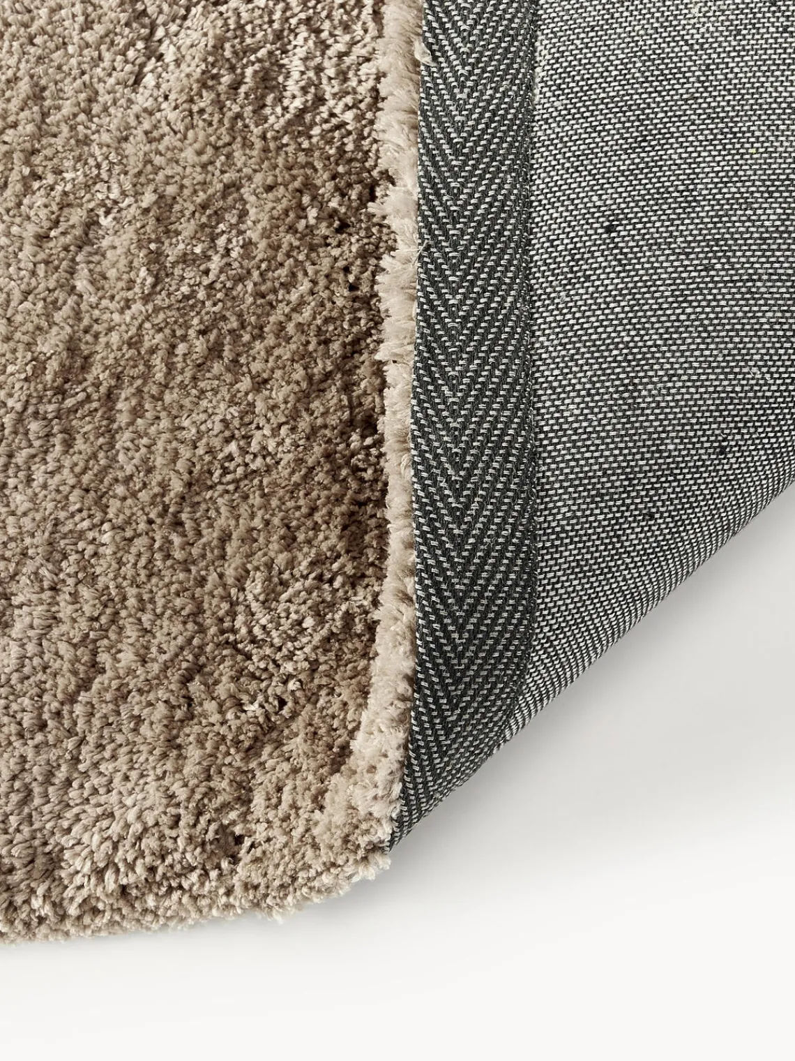 Rectangular|Alfombras Rectangulares>Westwing Collection Alfombra de pelo largo Leighton Marrón