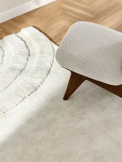 Online Alfombra de pelo largo texturizada Rubbie Rectangular|Alfombras Rectangulares