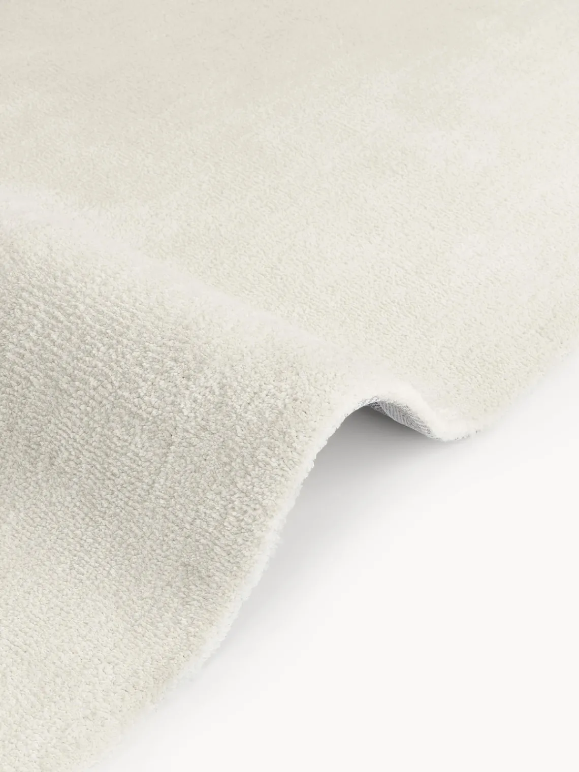 Online Alfombra de pelo largo texturizada Rubbie Rectangular|Alfombras Rectangulares