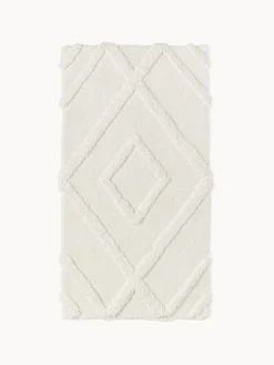 Clearance Alfombra de pelo largo texturizada Magda Rectangular|Alfombras Rectangulares