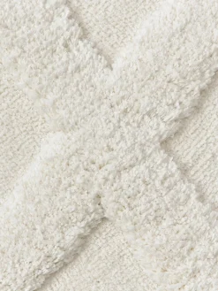 Clearance Alfombra de pelo largo texturizada Magda Rectangular|Alfombras Rectangulares