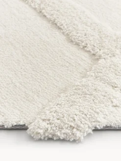 Clearance Alfombra de pelo largo texturizada Magda Rectangular|Alfombras Rectangulares