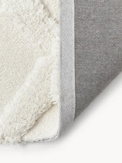 Clearance Alfombra de pelo largo texturizada Magda Rectangular|Alfombras Rectangulares