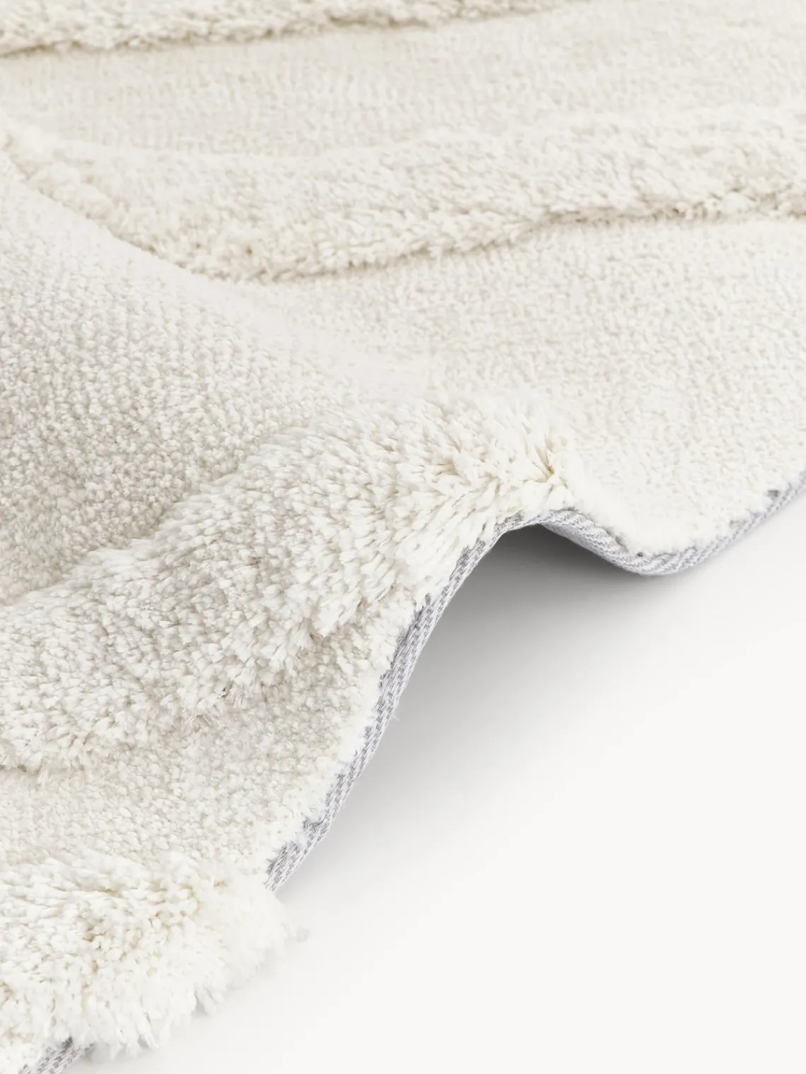 Clearance Alfombra de pelo largo texturizada Magda Rectangular|Alfombras Rectangulares